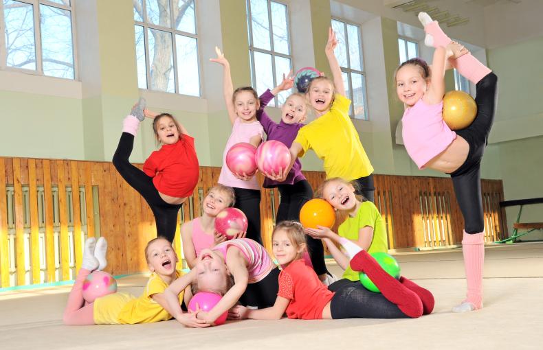 Mazas de gimnasia rítmica