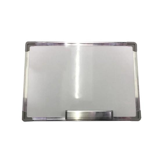 PIZARRA MAGNÉTICA NEUTRA CERCO DE ALUMINIO 45X60CM - SOFTEE