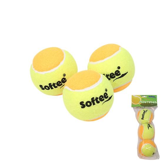 BOLSA 3 PELOTAS DE MINITENIS - SOFTEE