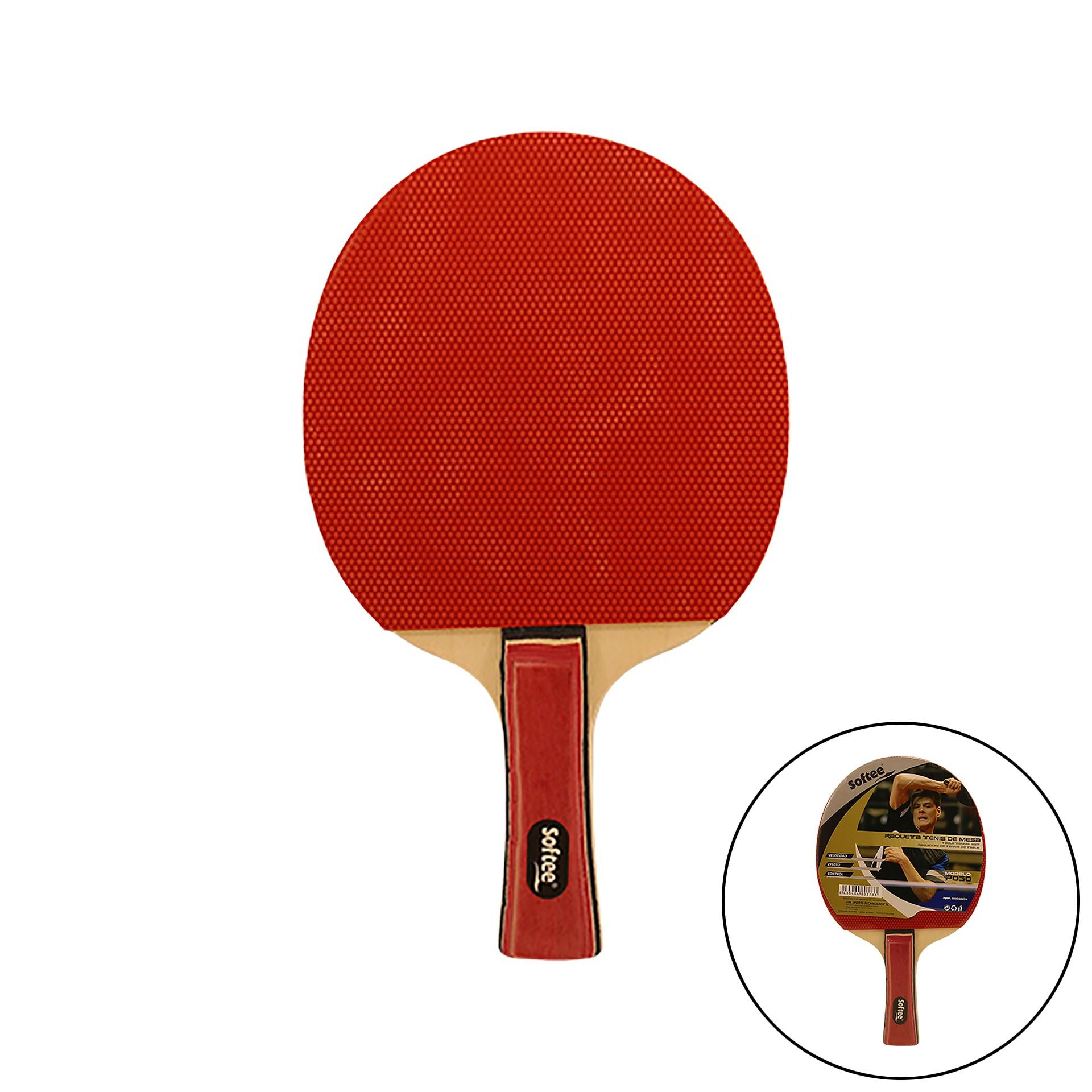 RAQUETA TENIS DE MESA 'P030' - SOFTEE