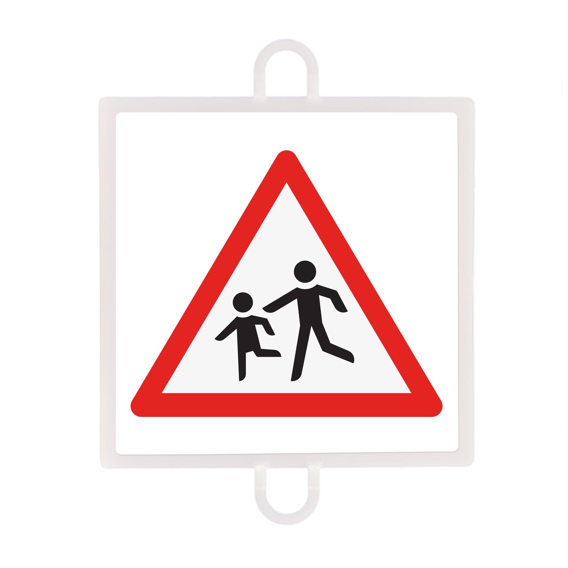 PANEL DE SEÑALIZACIÓN TRÁFICO DE PELIGRO Nº 8 (NIÑOS) - SOFTEE