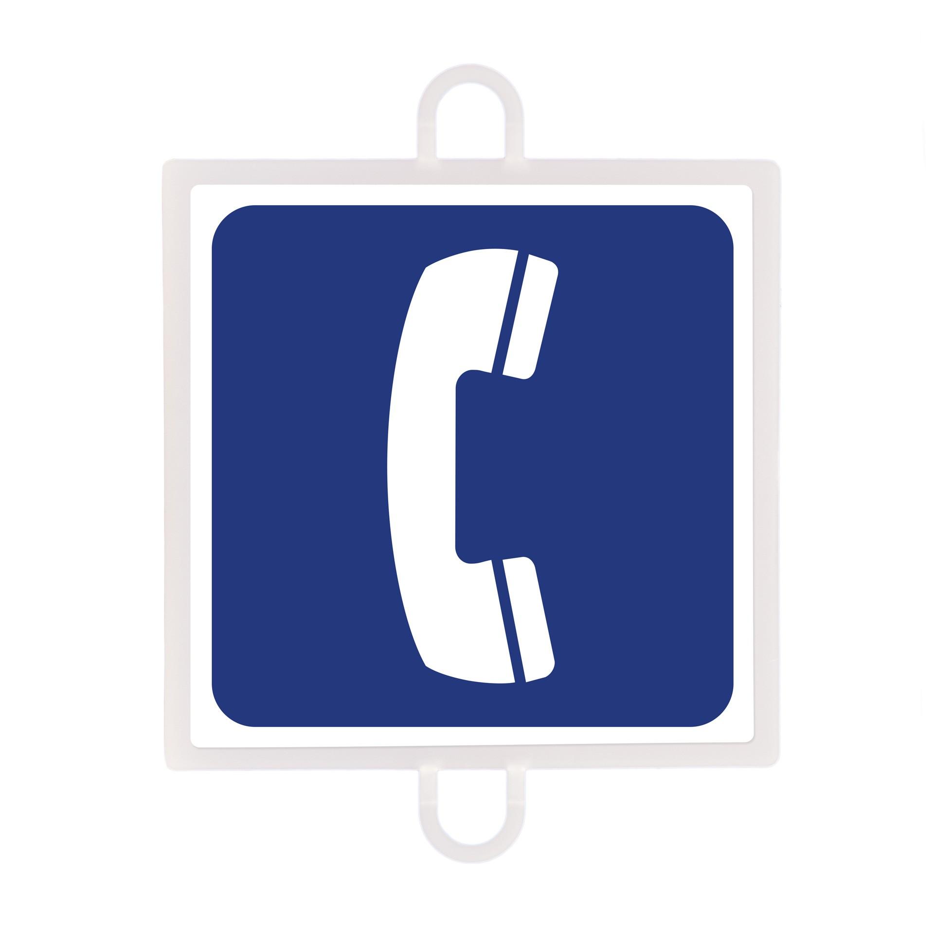 PANEL DE SEÑALIZACIÓN TRÁFICO DE INDICACIÓN Nº 2 (TELÉFONO) - SOFTEE