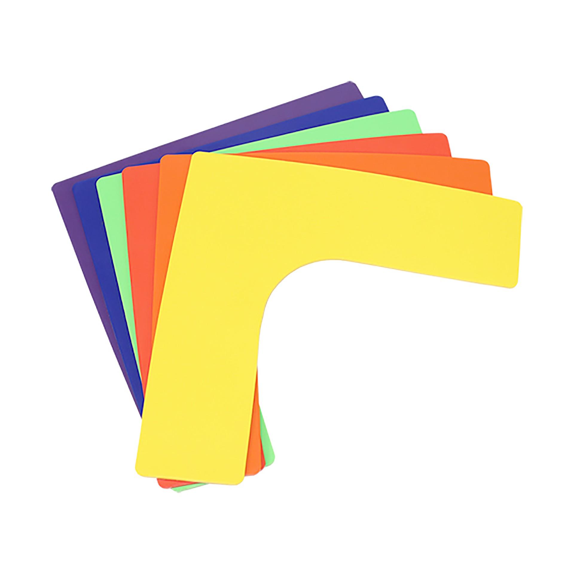 SET 6 UNIDADES DELIMITADOR CÓRNER POLIVINILO - SOFTEE