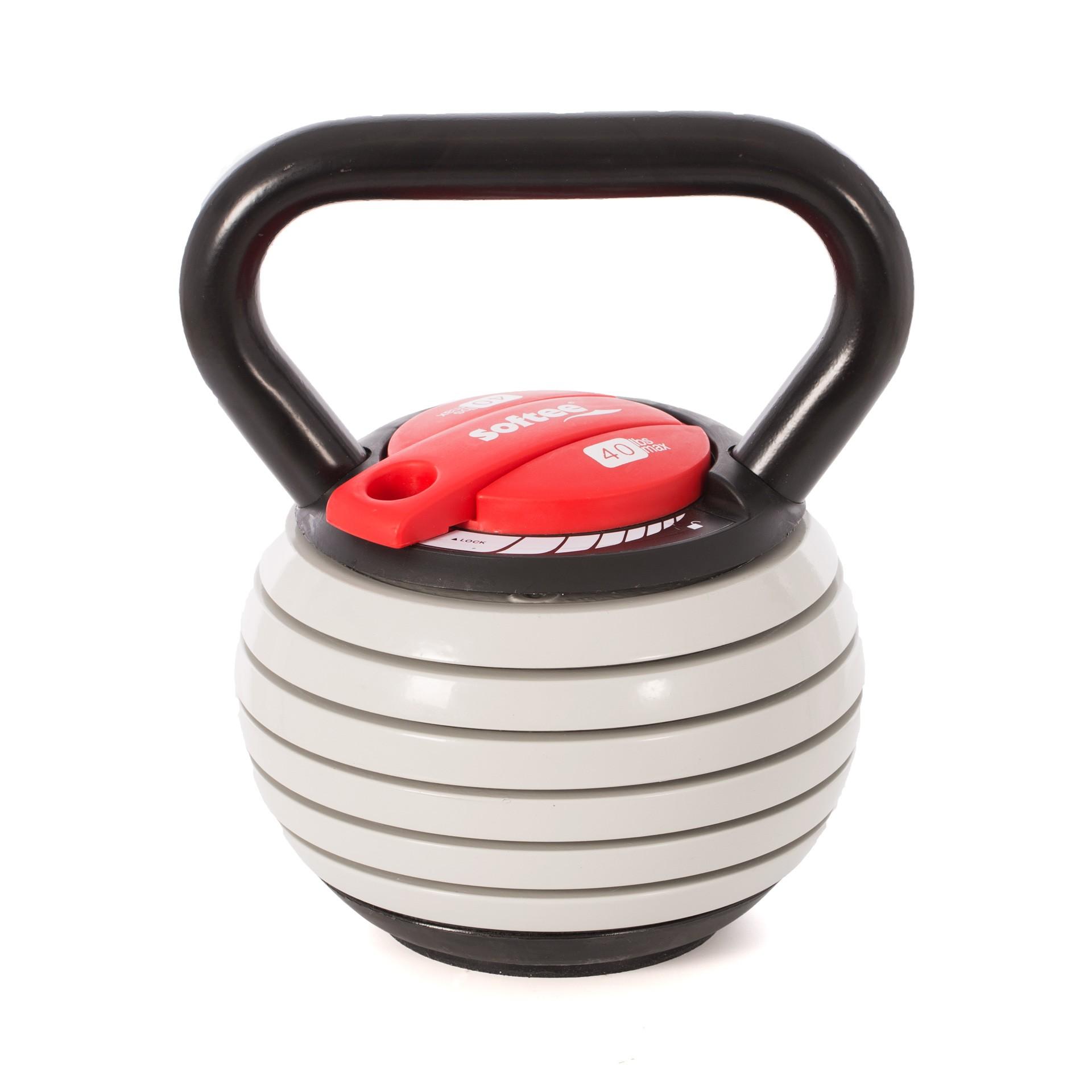 KETTLEBELL REGULABLE HASTA 18KG - SOFTEE