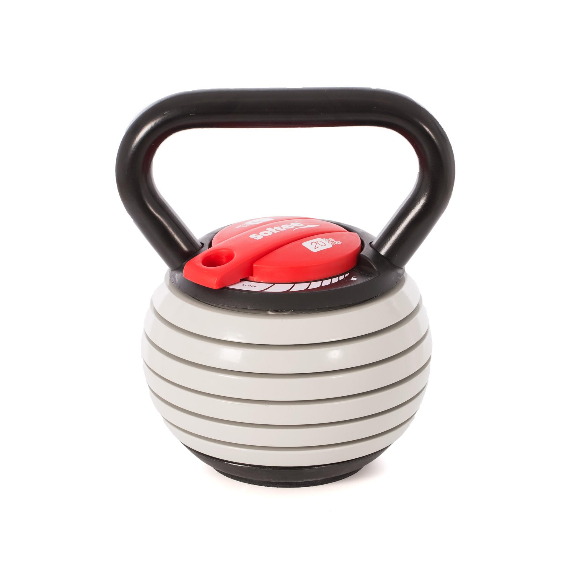 KETTLEBELL REGULABLE HASTA 9KG - SOFTEE