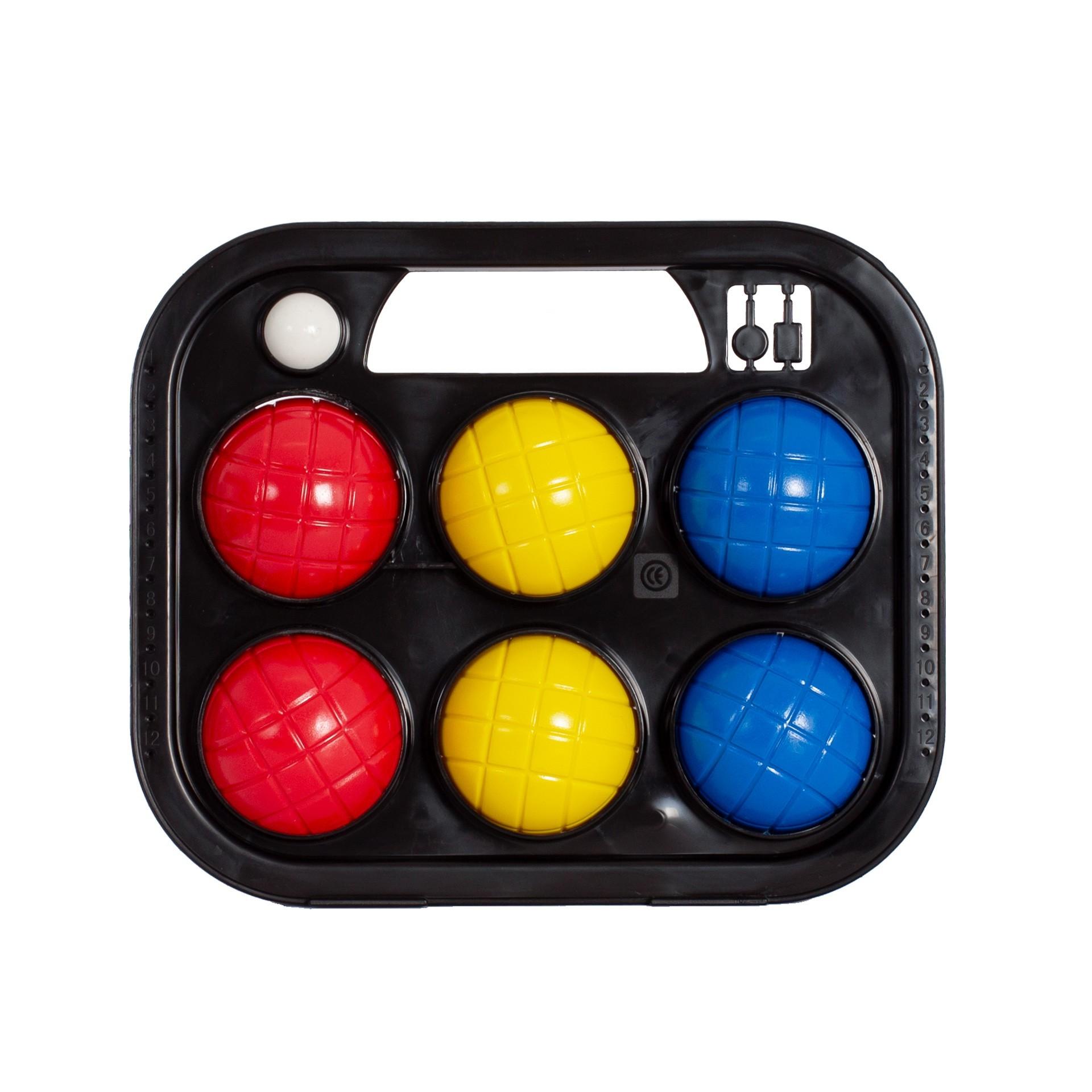 JUEGO 6 BOLAS PETANCA PVC - SOFTEE