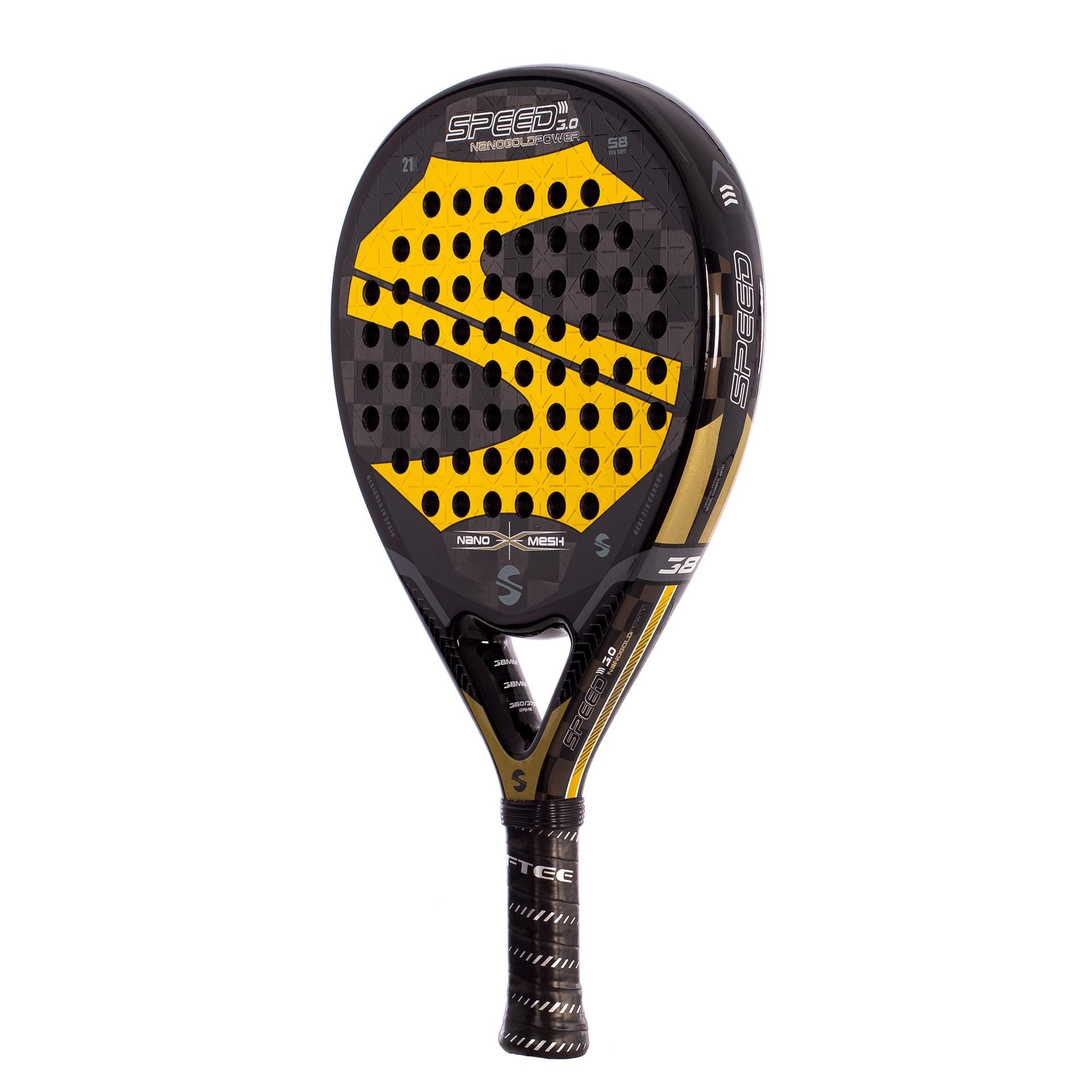PALA PÁDEL SPEED GOLD POWER 3.0 NANO MESH - SOFTEE