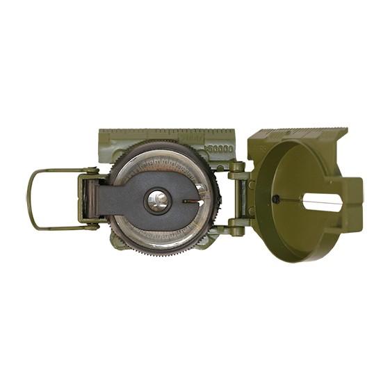 BRÚJULA METÁLICA CON REGLA - SOFTEE