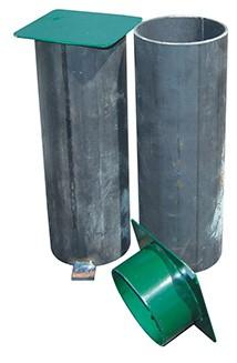 JUEGO BOTES CON TAPA PARA POSTES FIJOS - SOFTEE