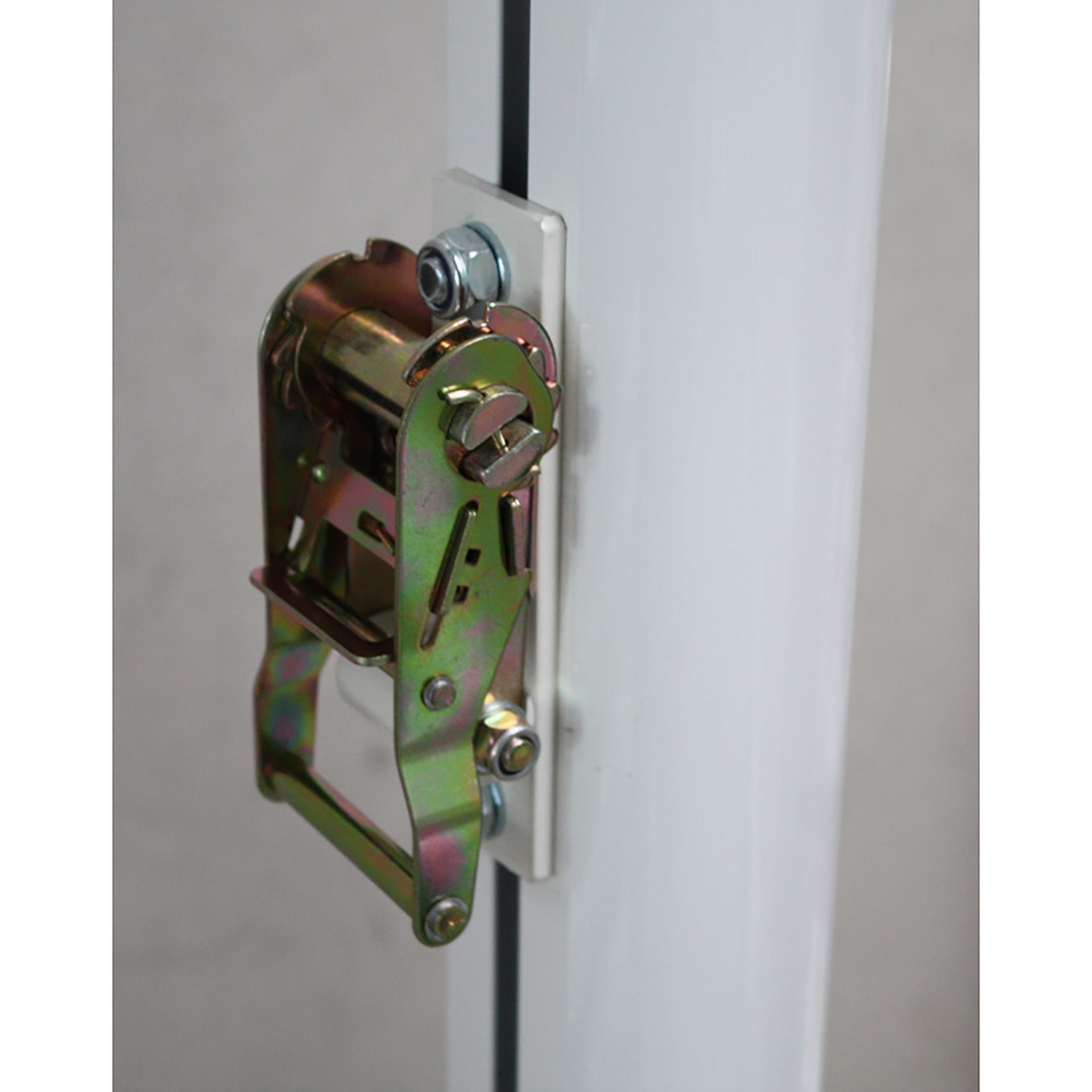 CARRACA PARA POSTES TENIS, PADEL Y VOLEY + ADAPTADOR - SOFTEE