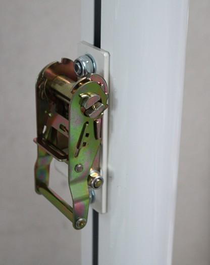 JUEGO POSTES TENIS TRASLADABLES ALUMINIO Ø 90MM - SOFTEE