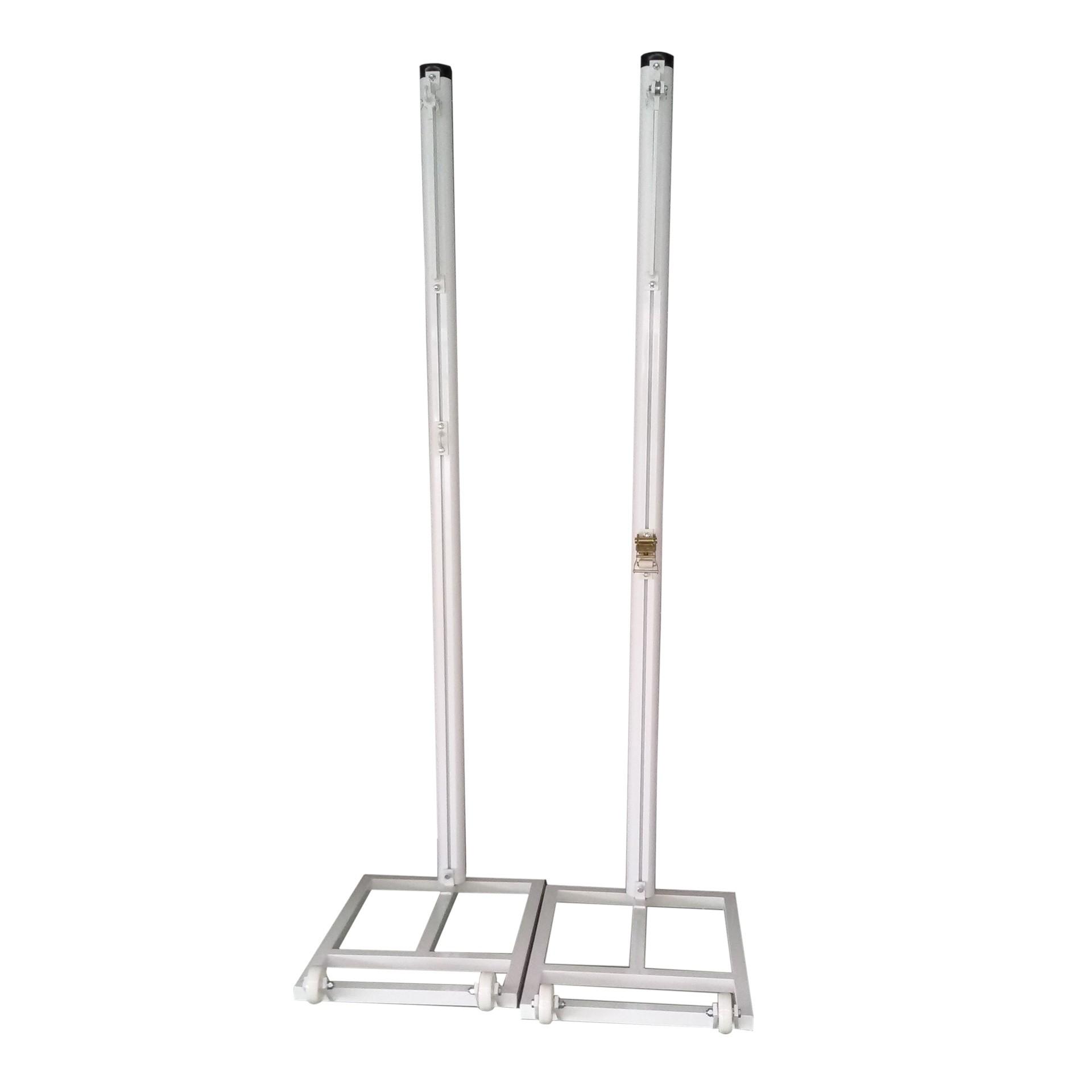 JUEGO POSTES VOLEIBOL TRASLADABLES ALUMINIO Ø 90MM - SOFTEE