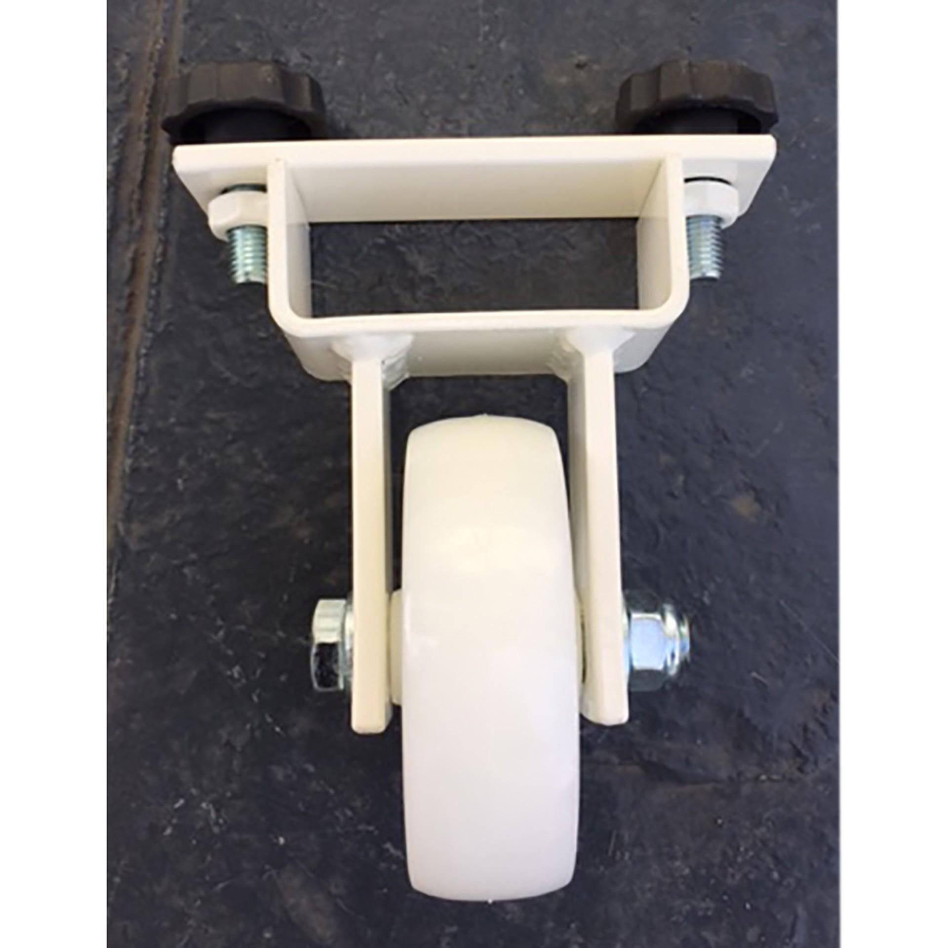 PAR DE RUEDAS PARA PORTERÍA FÚTBOL 7 Y 11 TRASLADABLES SECCIÓN 80X40MM - SOFTEE