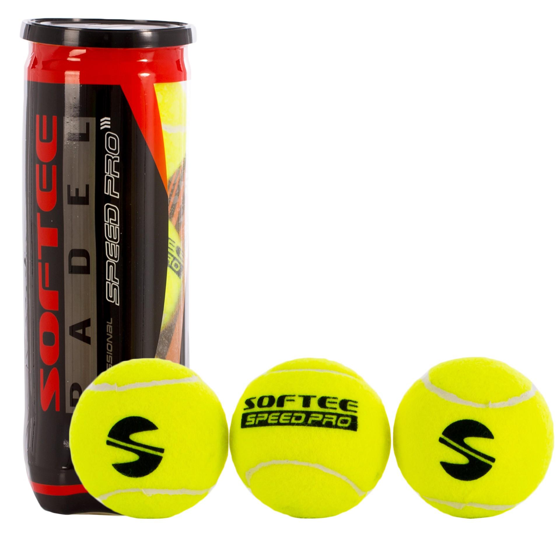 BOTE 3 PELOTAS PADEL SPEED PRO - SOFTEE