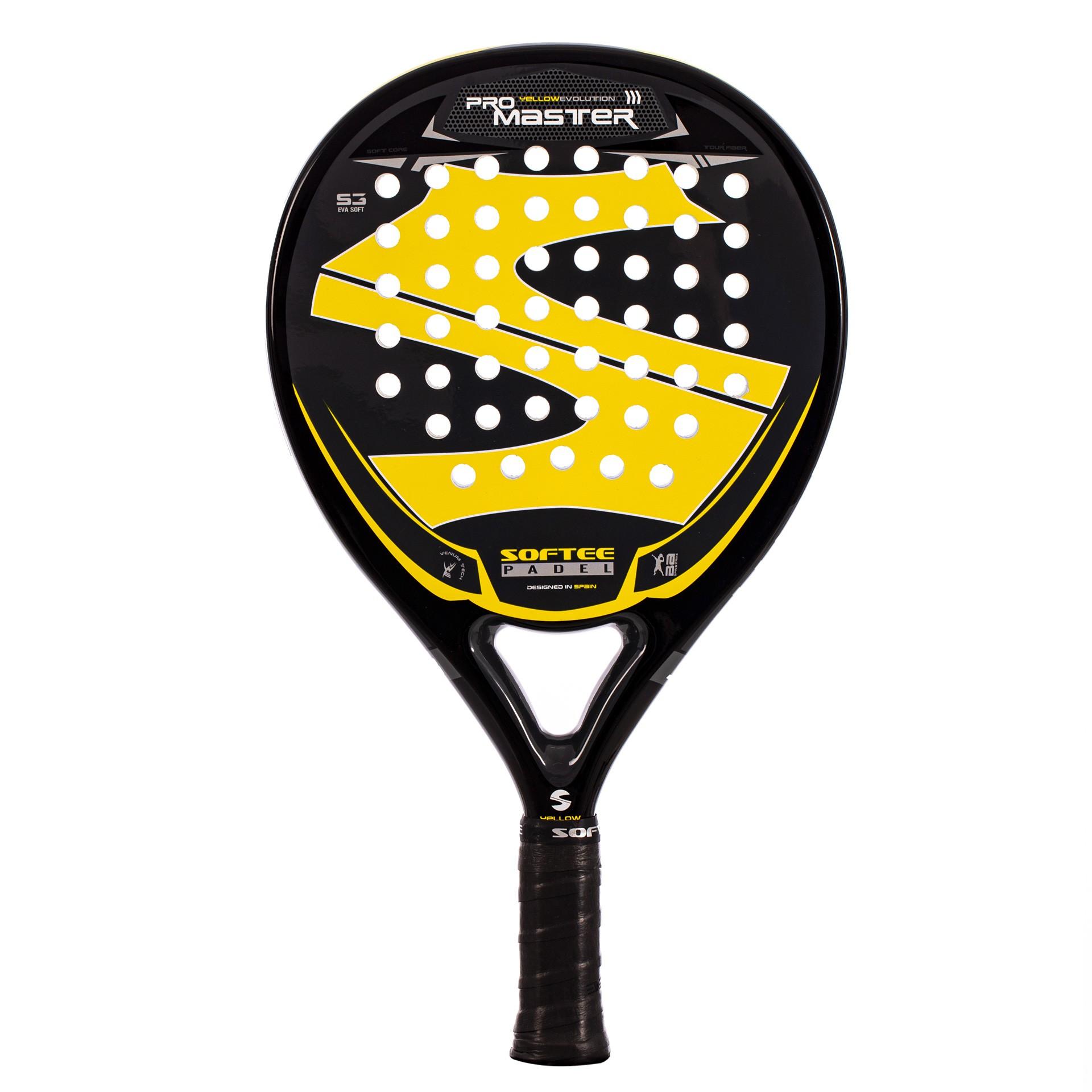 PALA PÁDEL PRO MASTER EVOLUTION YELLOW - SOFTEE