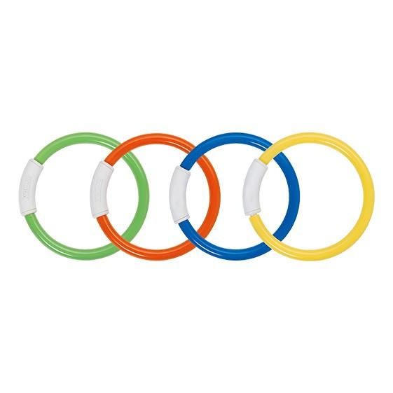 JUEGO 4 ANILLAS BUCEO - SOFTEE