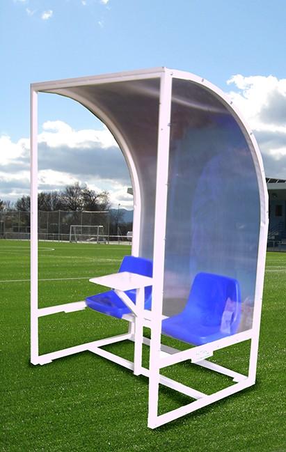 BANQUILLO 4º ÁRBITRO (2 PLAZAS CON PUPITRE) - SOFTEE