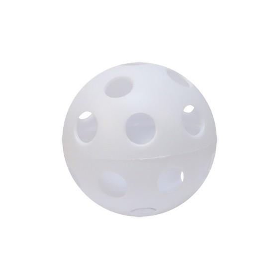 LOTE 5 PELOTAS HOCKEY/FLOORBALL CON AGUJEROS 70MM - SOFTEE
