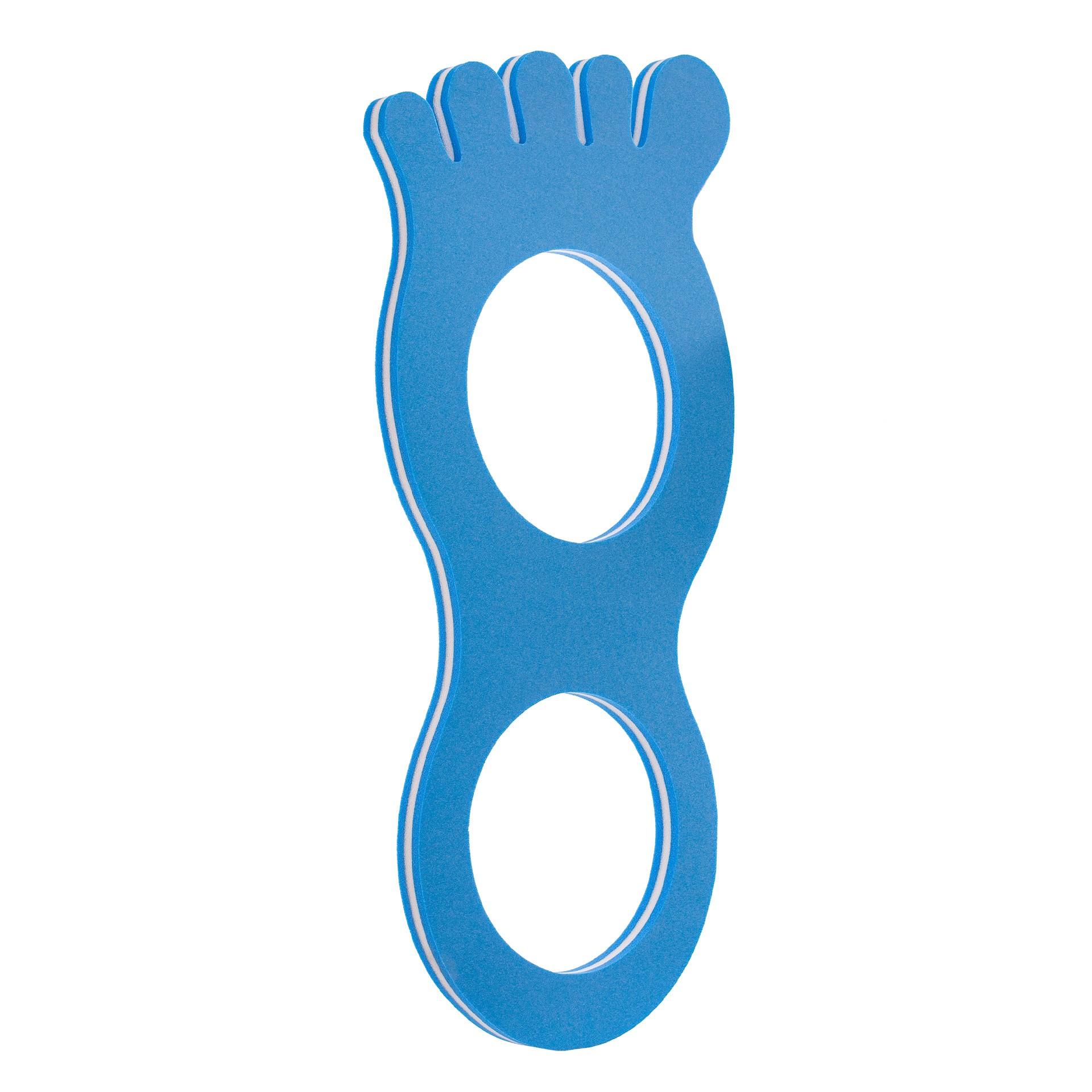 TAPIZ CON FORMA PIE 3CM BICOLOR - SOFTEE