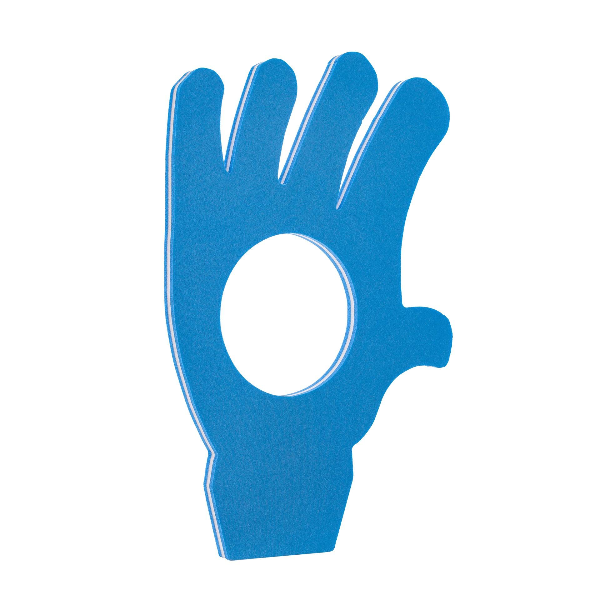 TAPIZ CON FORMA MANO 3CM BICOLOR - SOFTEE