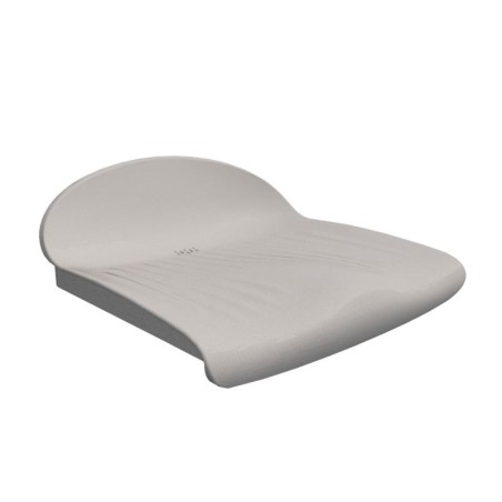 ASIENTO PVC SIN RESPALDO SPARK SR M4 BLANCO - SOFTEE