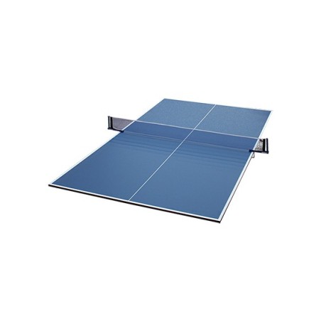 KIT TABLEROS TENIS DE MESA CON SOPORTE Y RED AZUL - SIN PALAS NI PELOTAS - SOFTEE