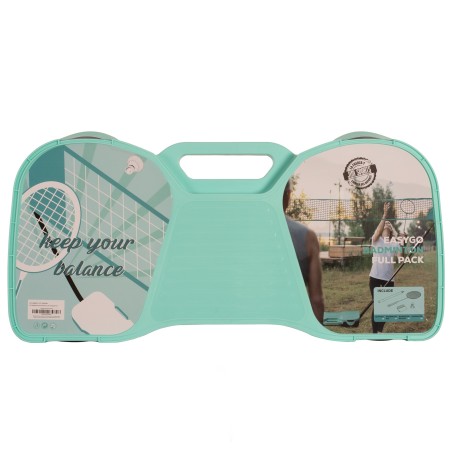 SET BÁDMINTON PORTÁTIL CON 2 RAQUETAS - SOFTEE
