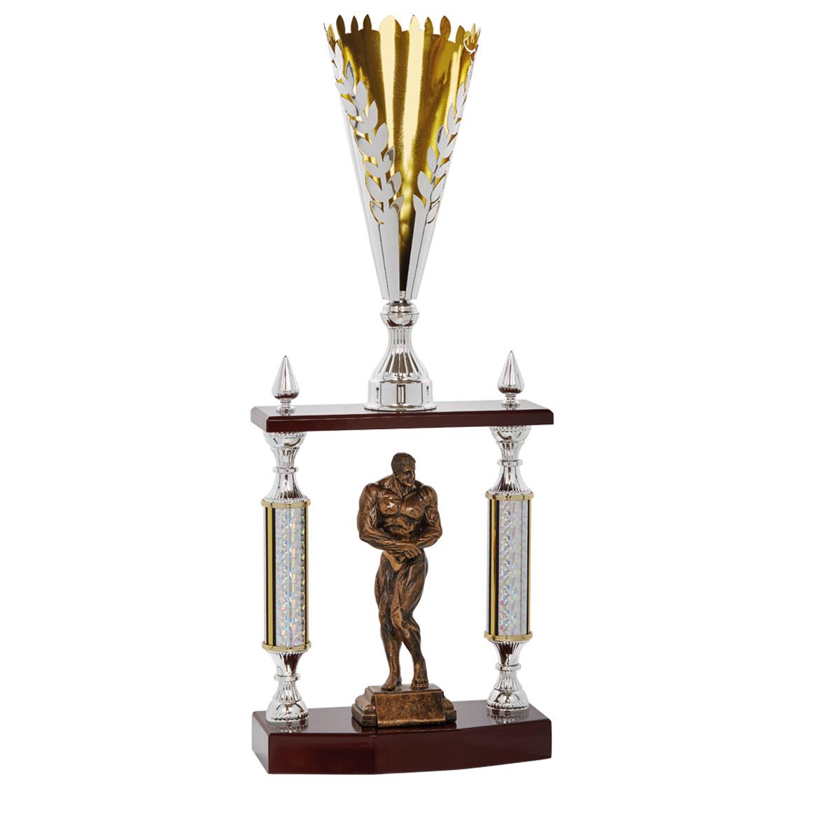 TROFEO COLUNMA ORO/PLATA