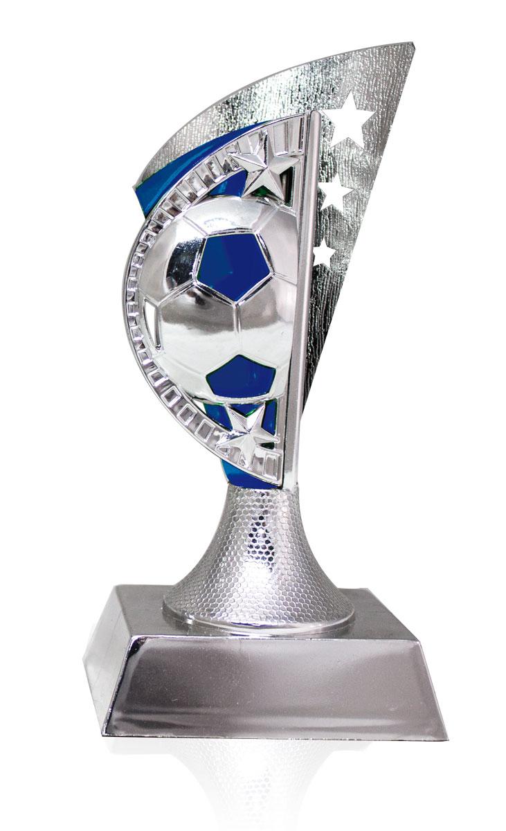 TROFEO ABS METALIZADO FUTBOL  15 cm