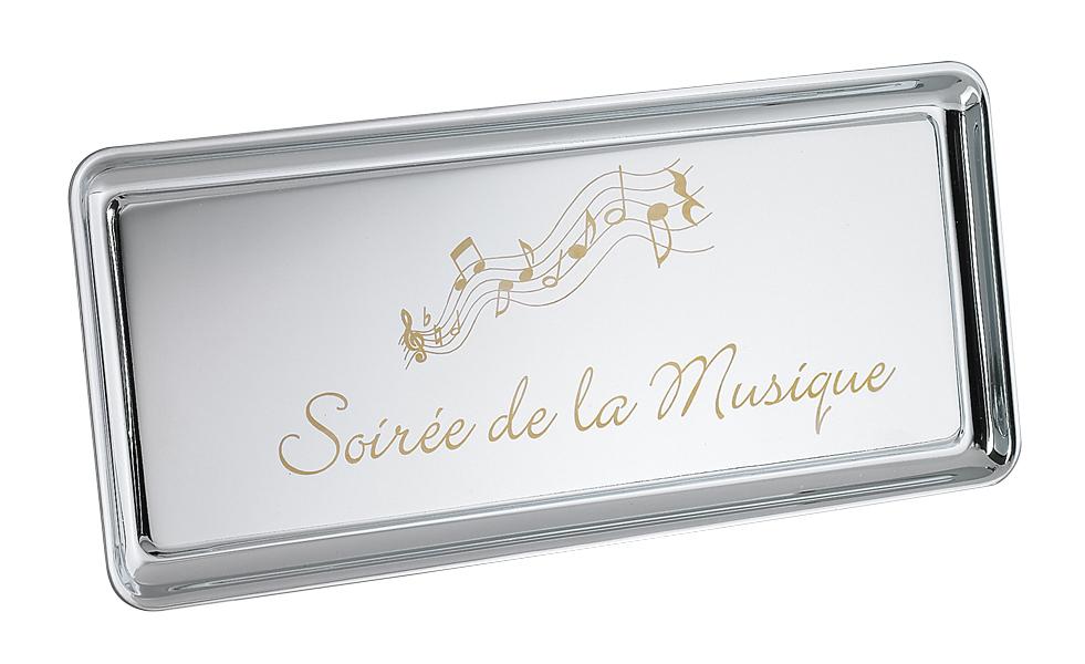 PLATO CONMEMORATIVO  19 x 8