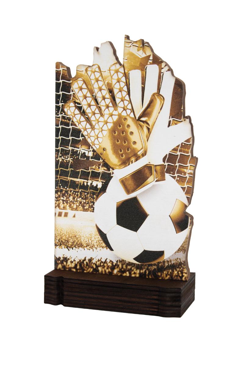 TROFEO MADERA PORTERO 19 CM