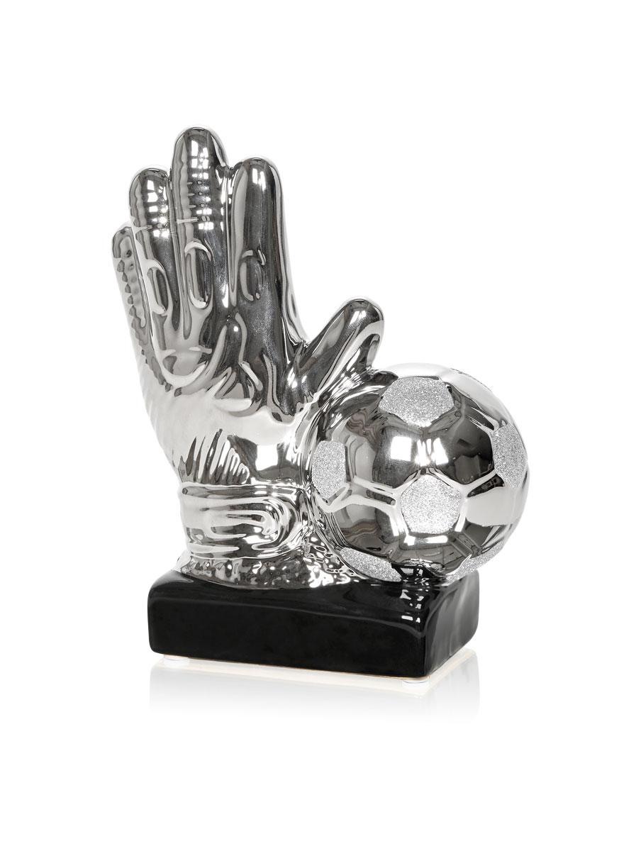 CERÁMICA GUANTE PORTERO PLATA