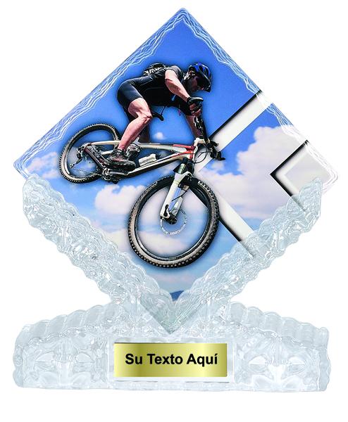 TROFEO CERAMICA CICLISMO 25 cm