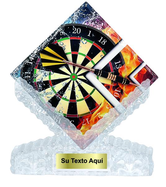 TROFEO CERAMICA DARDOS 25 cm