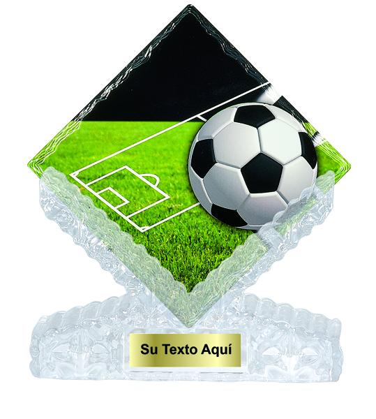 TROFEO CERAMICA FUTBOL 25 cm
