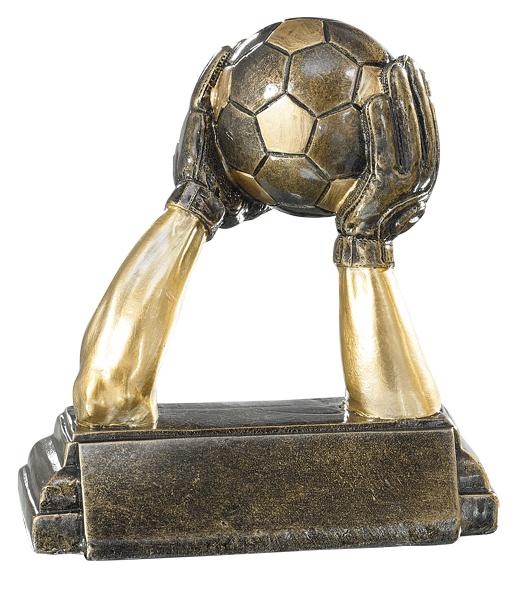 RESINA PORTERO MANOS FUTBOL 15 CM