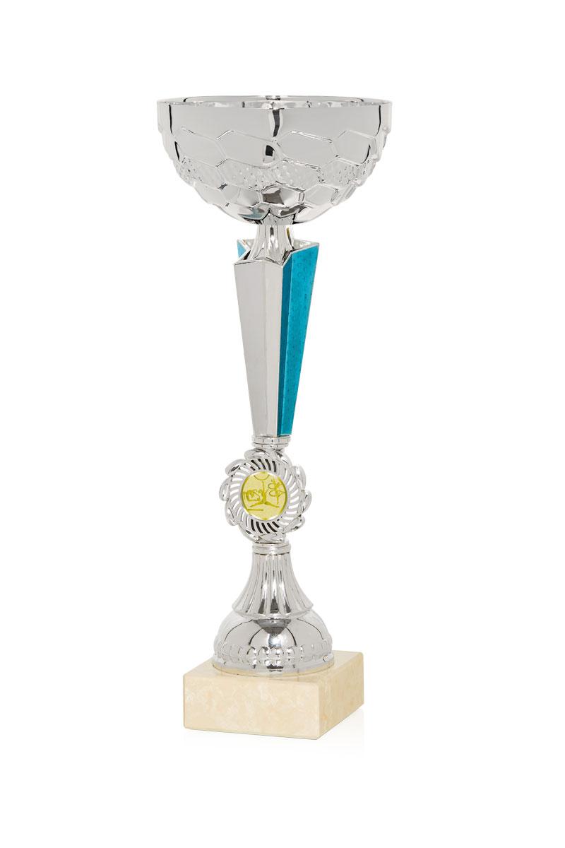 COPA ECONOMICA PLATA/AZUL PORTA DISCO 25 mm