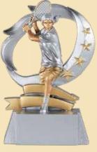 RESINA  TENIS FEMENINO 15 CM