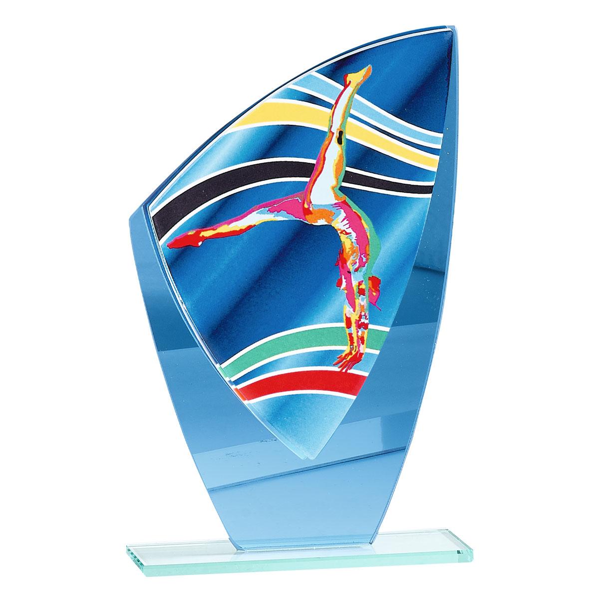 TROFEO DE CRISTAL / CERÁMICA FÚTBOL - 66207-2