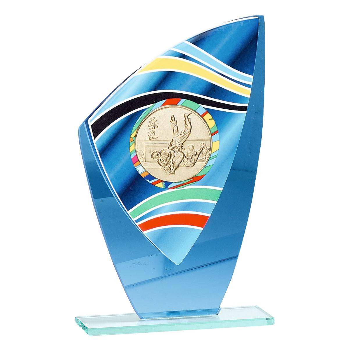 TROFEO DE CRISTAL / CERÁMICA ALEGORICO (C)