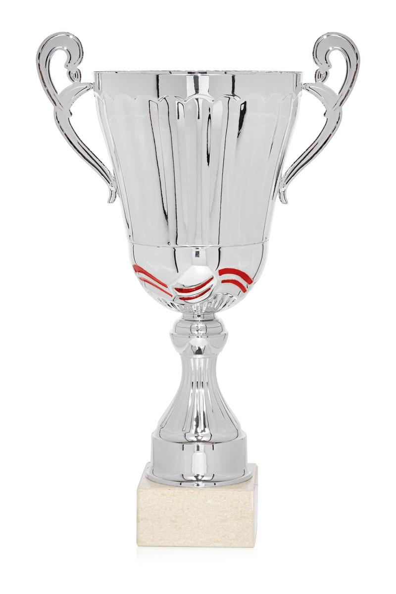 COPA LUJO Y DISEÑO ROJO/PLATA