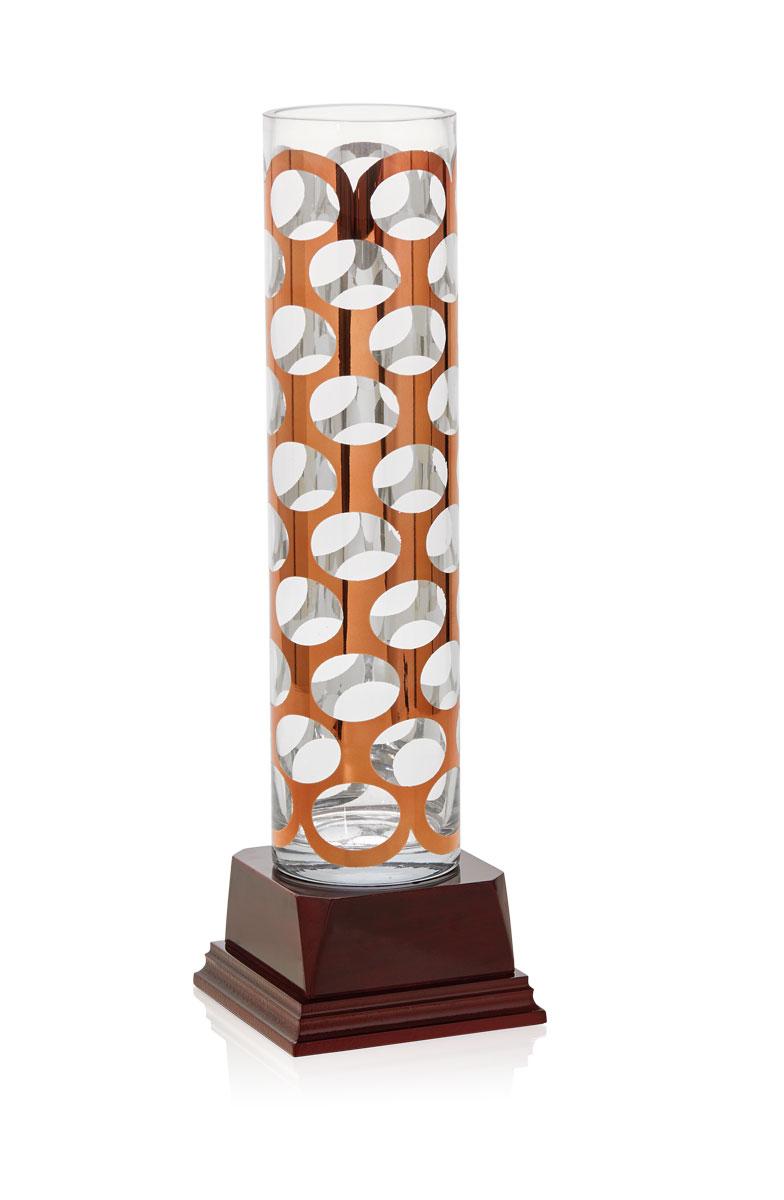 COPA CRISTAL ACABADO COBRE