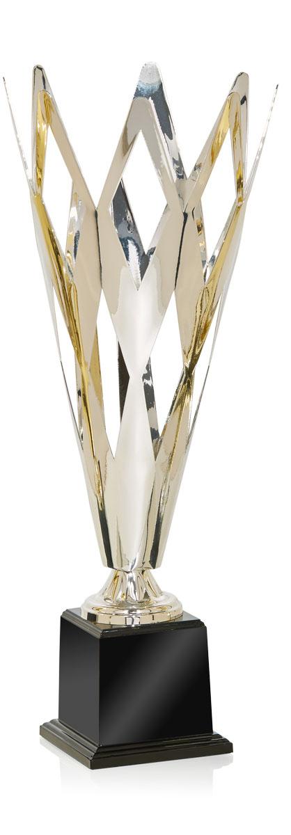 COPA LUJO Y DISEÑO PLATA 35 cm