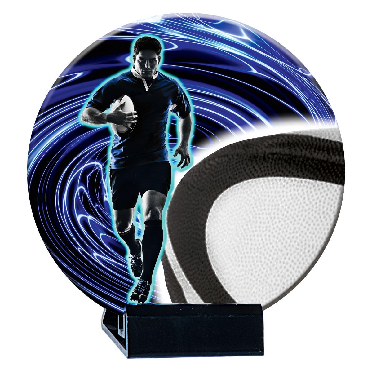 TROFEO DE CERAMICA  RUGBY   16 CM