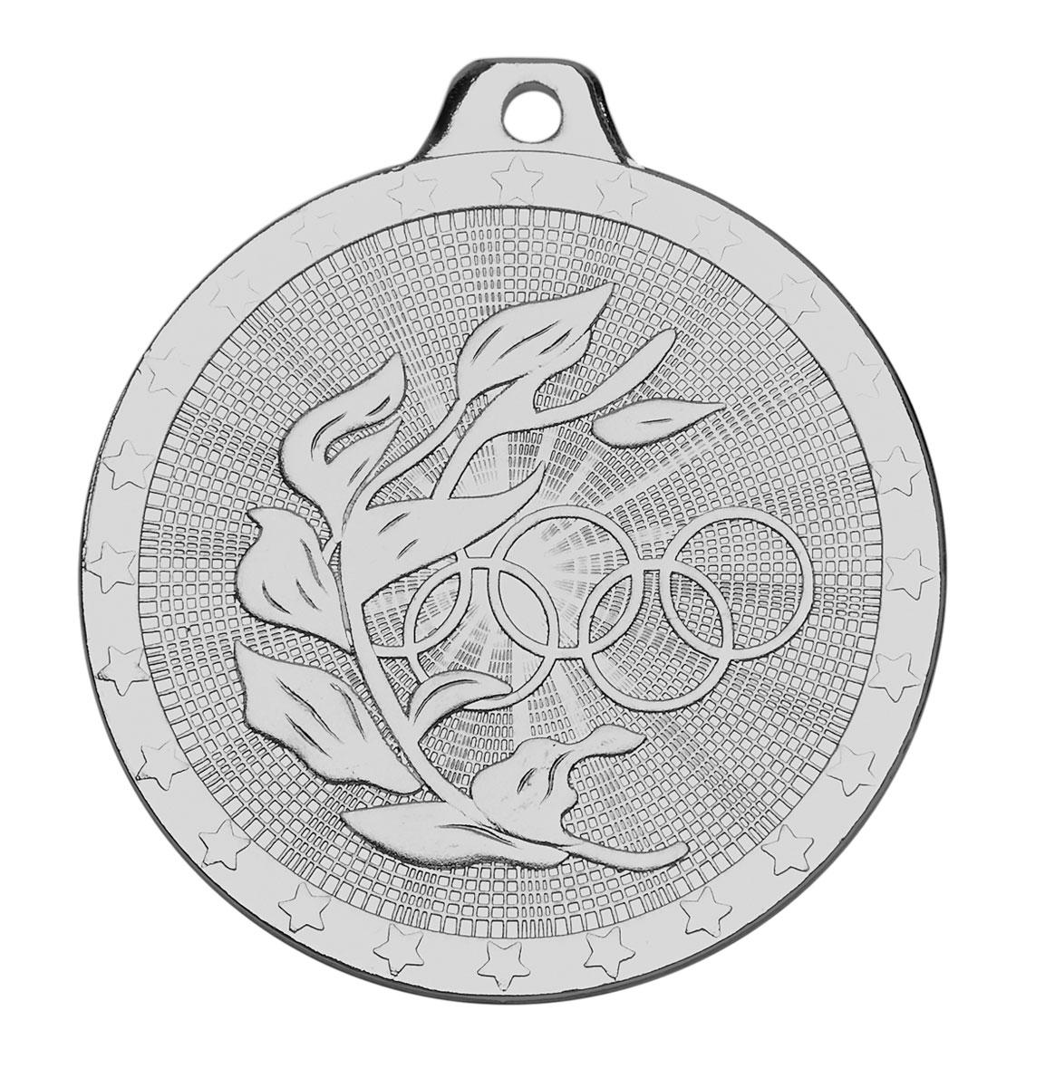 MEDALLA 50 MM ALEGORICA PLATA